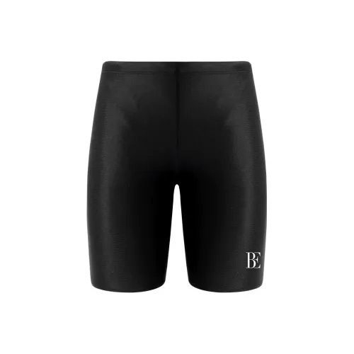 BALNEAIRE Swimming Shorts Men Competitive Black