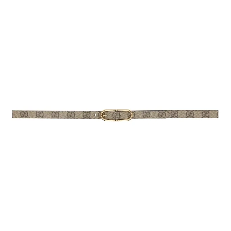 GUCCI Leather Belts Women's Brown-0