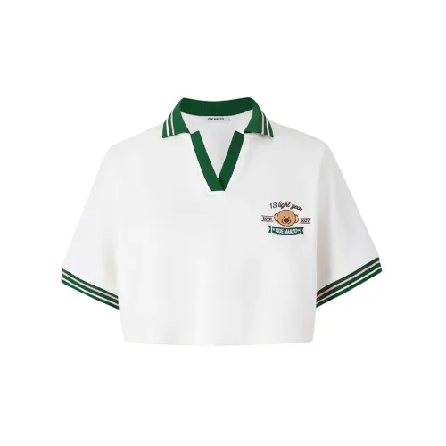 13 DEMARZO Polo Shirts Women's White