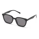 New Version Round Frame with Angular Design and Black Lens