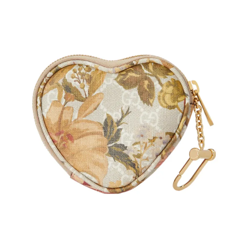 GUCCI Ophidia Canvas Coin Purse Canvas Bag Key Pouch Women's Multicolor-5