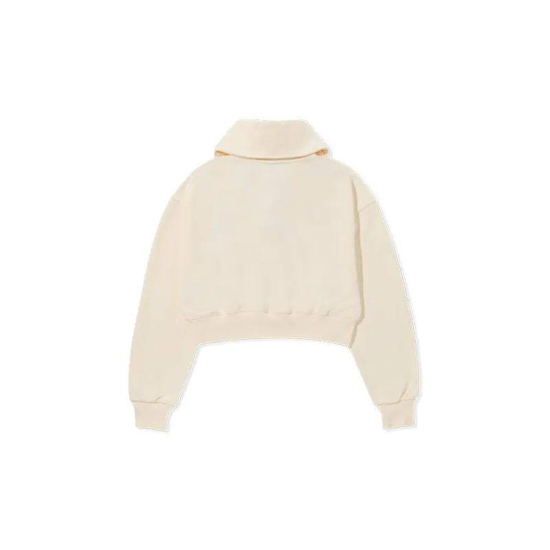 Nerdy Sweatshirts Women's Cream-1