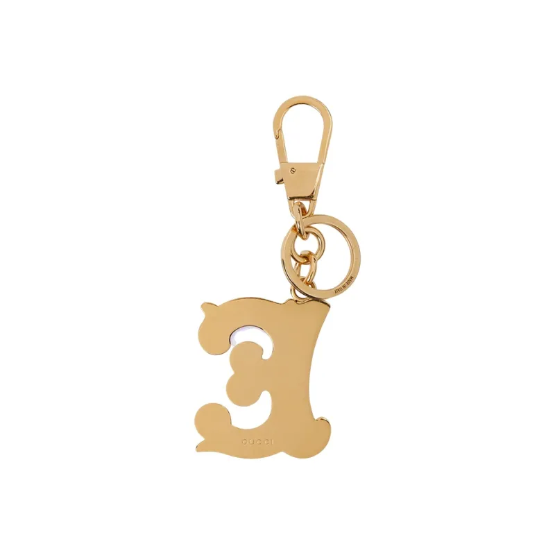 GUCCI Keychains Unisex Gold-1