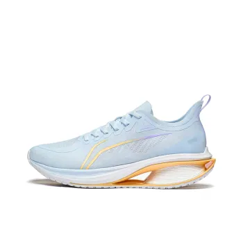 LiNing WuShi 5S 3.0 Anti Slip And Wear Resistant Breathable Low Top Running Shoes Men's Blue Orange