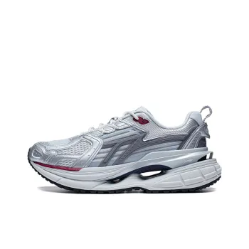 LiNing Comet 5 Anti Slip Wear Resistant Low Top Casual Shoes Men's Silver