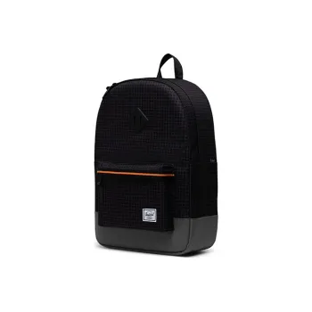 Herschel Polyester Laptop Backpack Large Size Unisex Black