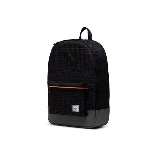 Herschel Polyester Laptop Backpack Large Size Unisex Black