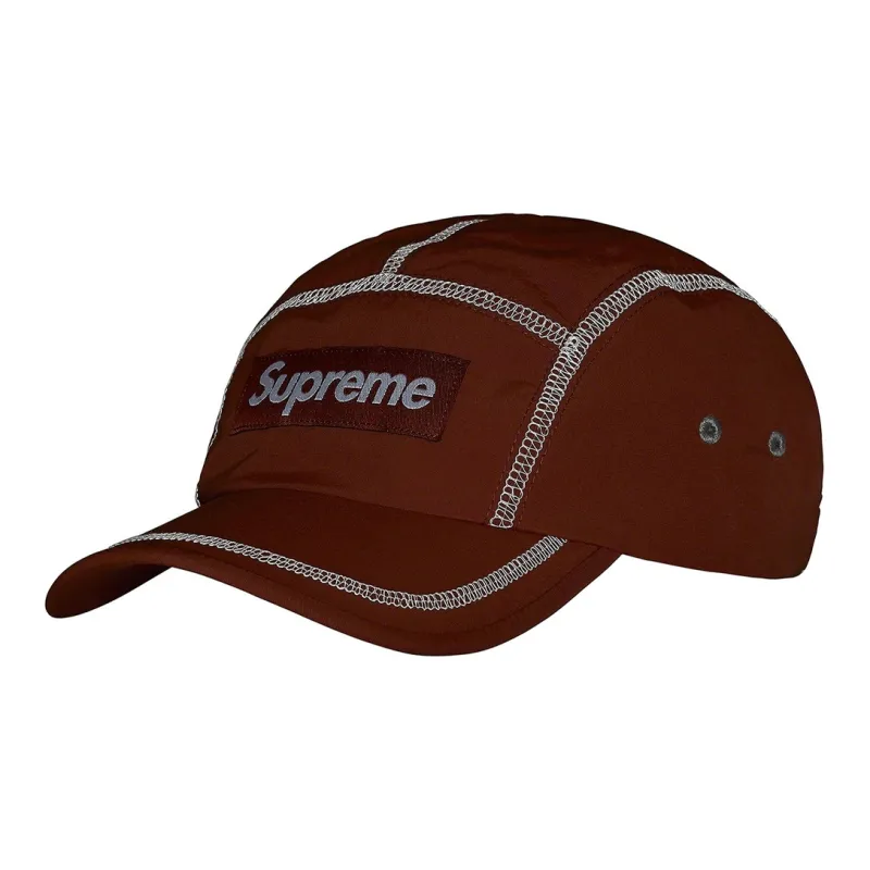 Supreme Reflective Stitch Camp Cap-2