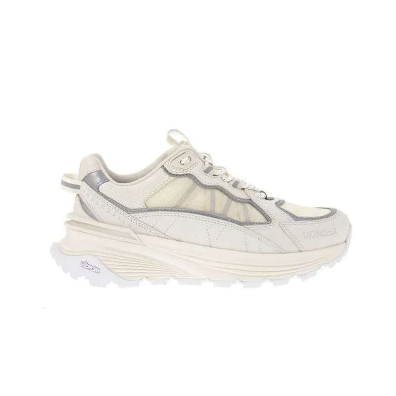 Moncler Cushioned Slip Resistant Low Top Sports Casual Shoes Women's White-1