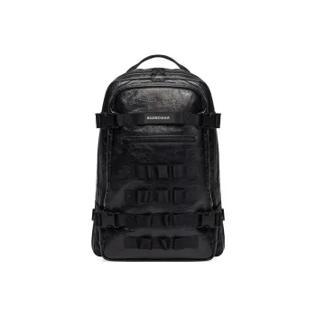 Balenciaga Polyamide Backpack Small Size Men's Black