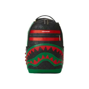 SPRAYGROUND PVC Large Capacity Travel Bags Backpack Large Size Unisex Black