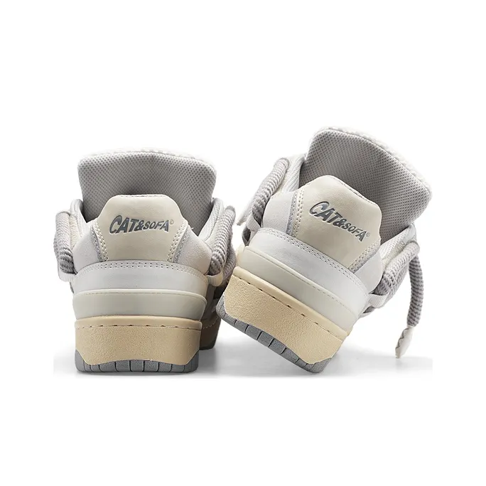 Cat&Sofa Dirty Braid Series Skateboarding Shoes Unisex Swag-3