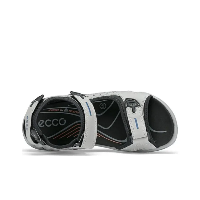 Ecco Off road Series Stylish Sandal Men's Concrete Gray-3