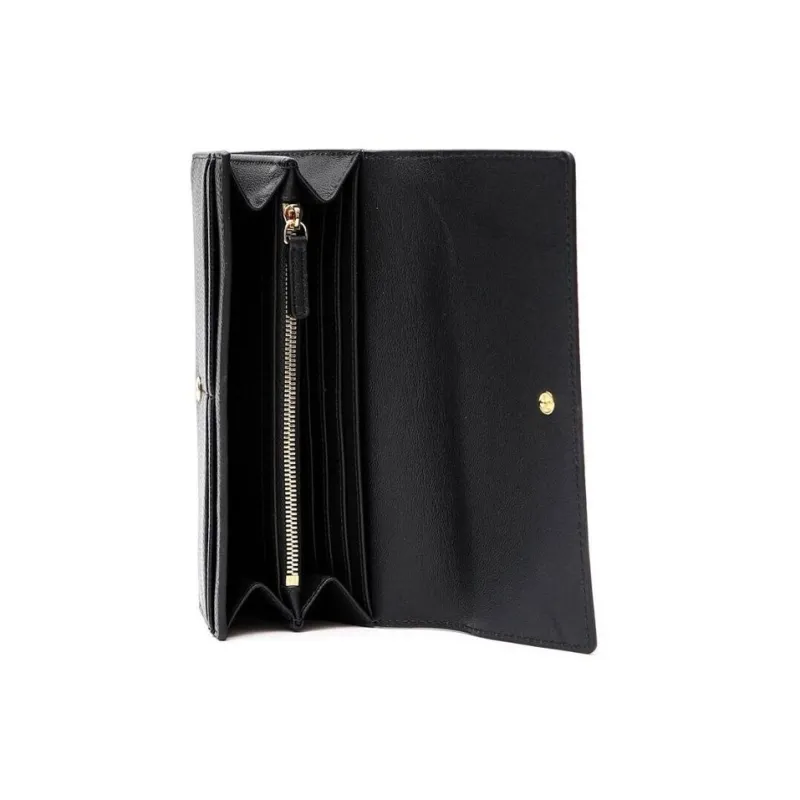 EMPORIO ARMANI Grain Leather Wallet Men's Black-3