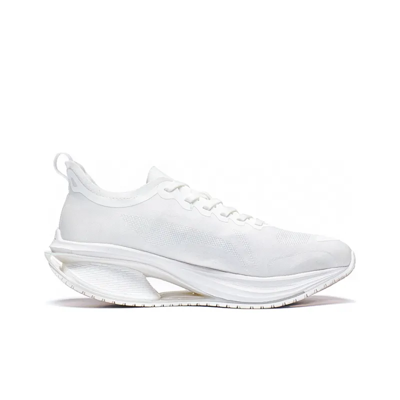 LiNing WuShi 5S 3.0 Anti Slip And Wear Resistant Breathable Low Top Running Shoes Women's Champagne White-1