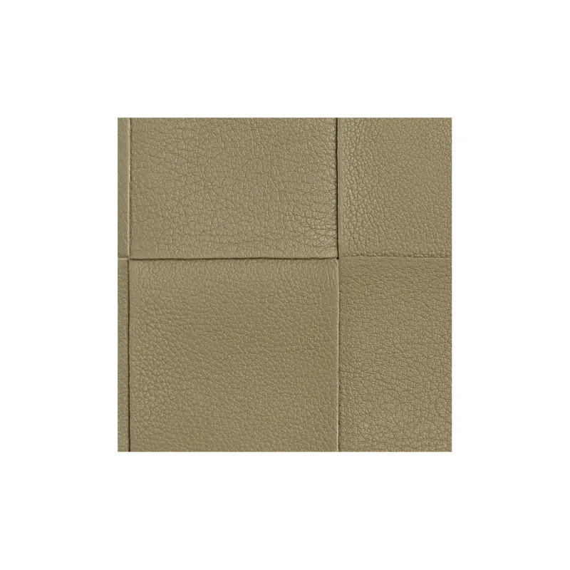 Bottega Veneta Lambskin With Calfskin Wallet Men's Taupe/Parrot Green-3