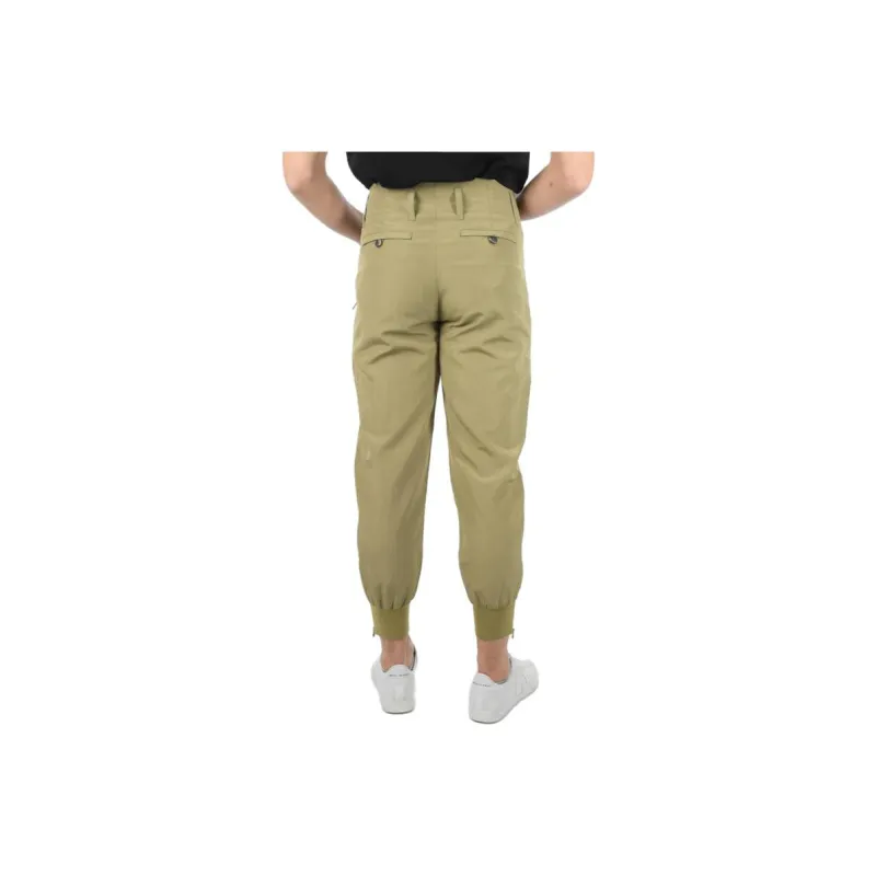 Ferragamo Knitted Sweatpants Men Khaki-1