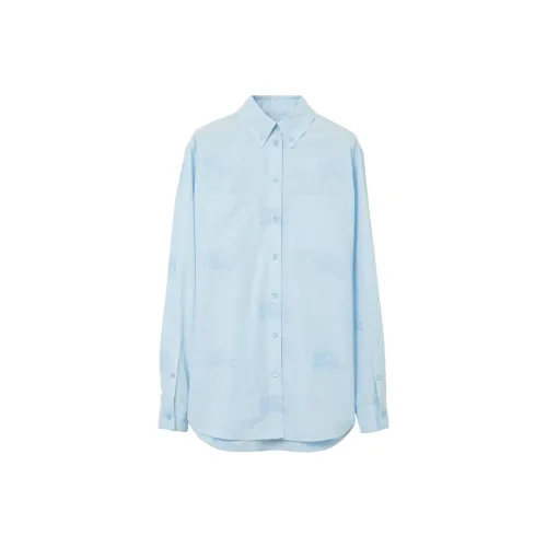 Burberry Shirts Women's Blue