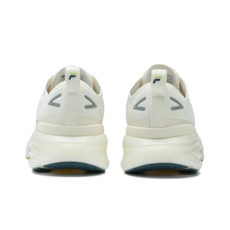 FILA ENERGY 1+ Cushioning Anti Slip And Wear Resistant Low Top Casual Running Shoes Men's White Green-2