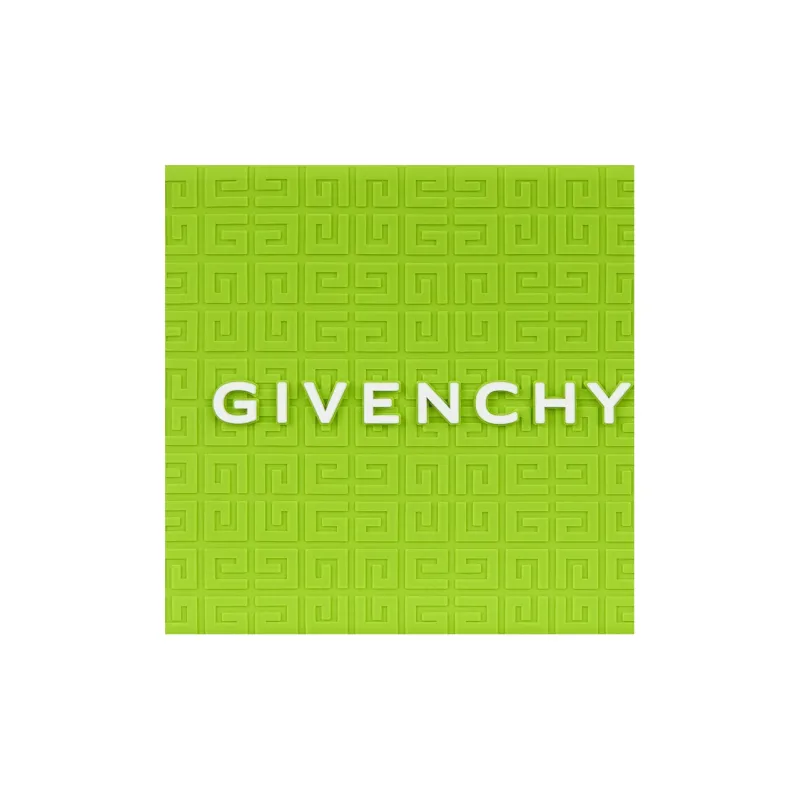 GIVENCHY Rubber Wallet Medium Size Men's Green-4
