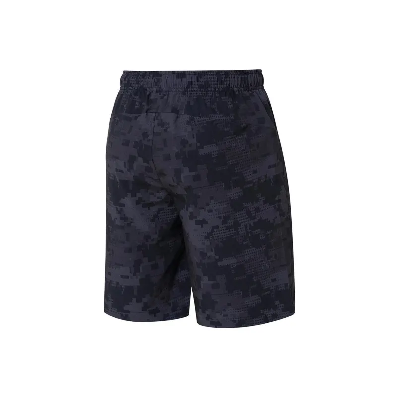 LiNing Training Series Casual Shorts Men's Standard Black Printed-1