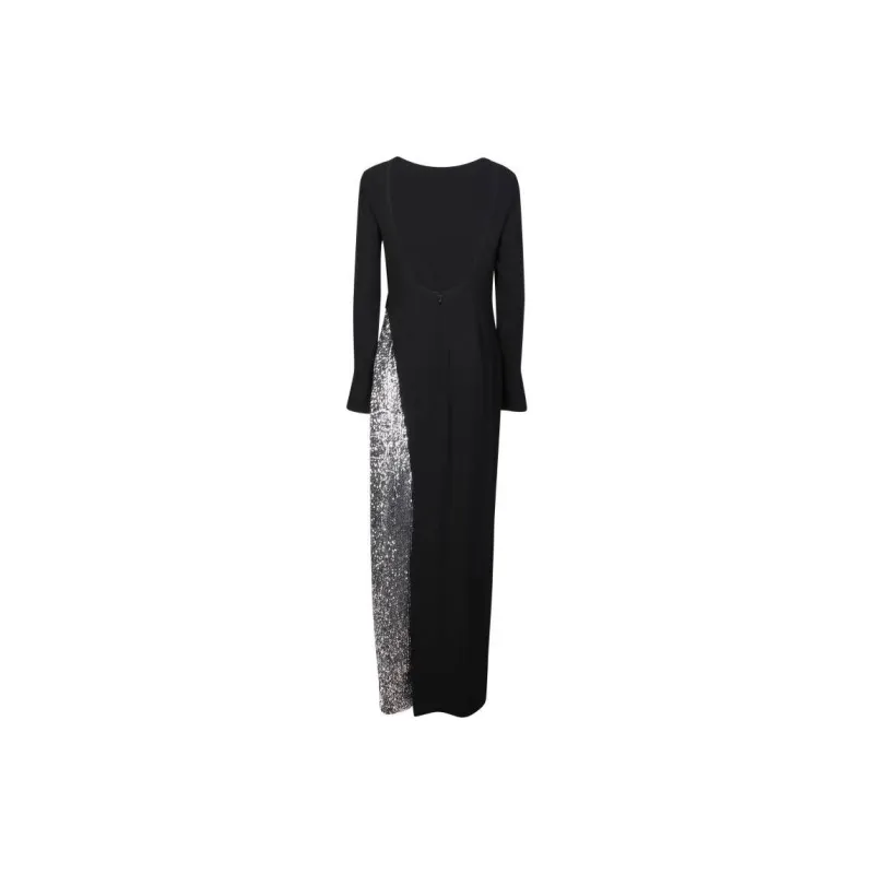 Givenchy SS23 Long Sleeved Dress Women's Black-1