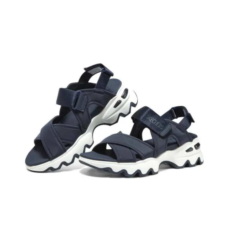 Skechers Big Lug Panda Sandal Sports Sandals Women's Blue-3