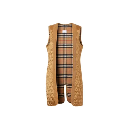 Burberry Vests Women's Khaki