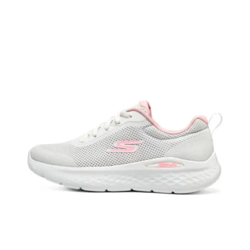 Skechers Go Run Lite Running Shoes Women's Low-Top White/Pink