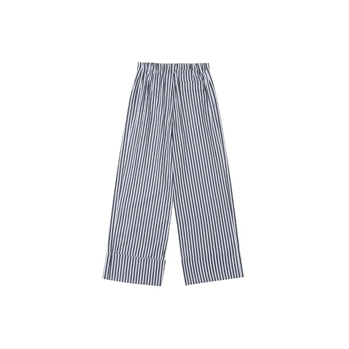 MeiHaoStore Casual Pants Women's Black/White-1