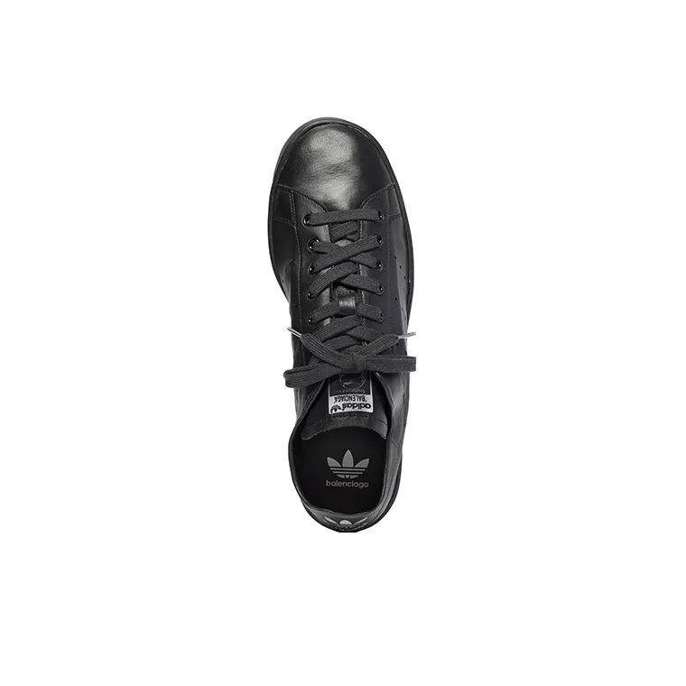 Balenciaga X Adidas Originals Stan Smith Sneakers 'Black'-4