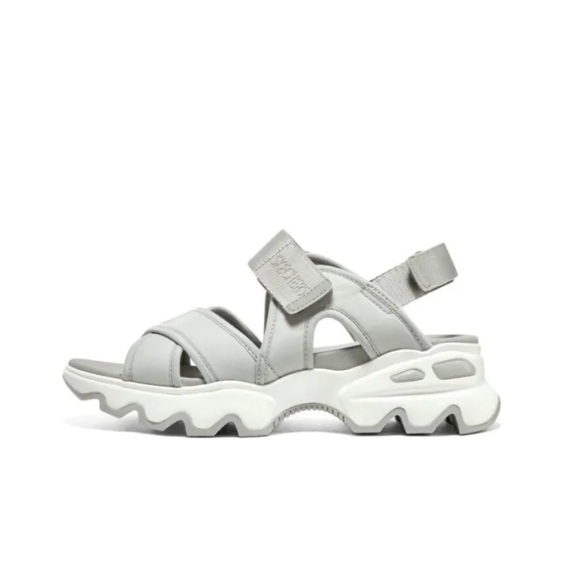 Skechers Go Walk 5 Panda Beach Sandals Women's Gray-0