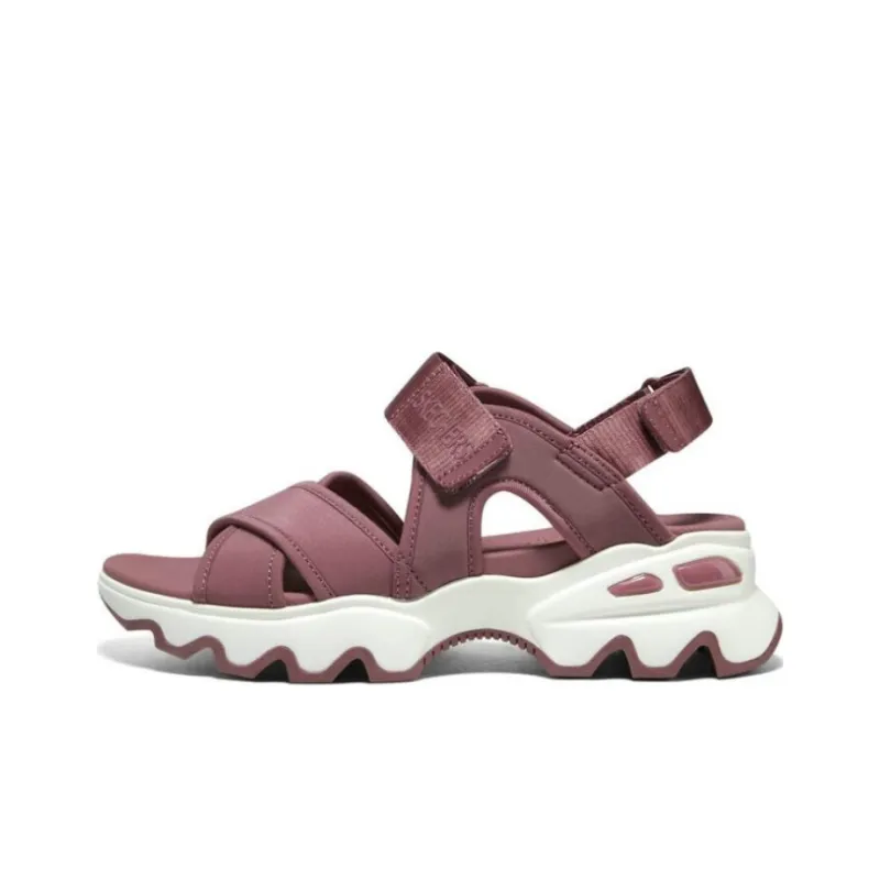 Skechers Go Walk 5 Panda Sandal Sports Sandals Women's Rose Red-0