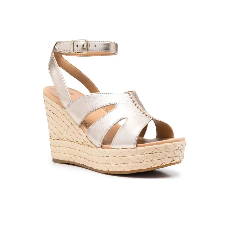UGG Careena Stylish Sandals Women's Gold-1