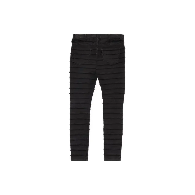 UNDERCOVER Hagi Distressed Stretch Denim 'Black'-1