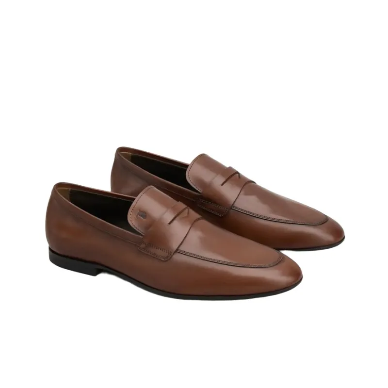 TOD'S Logo Embossed Slip On Loafers-2