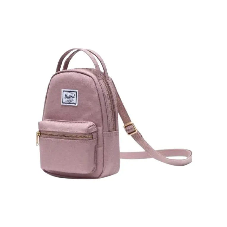 Herschel Nova Series Polyester Handbag Shoulder Bag Crossbody Bag Regular Women's Gray Rose-1