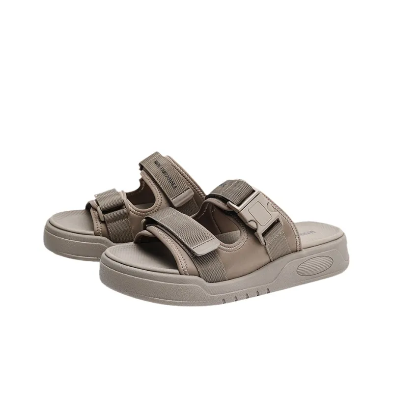 FAIRWHALE Rubber Sole Slide Slippers Men's-2