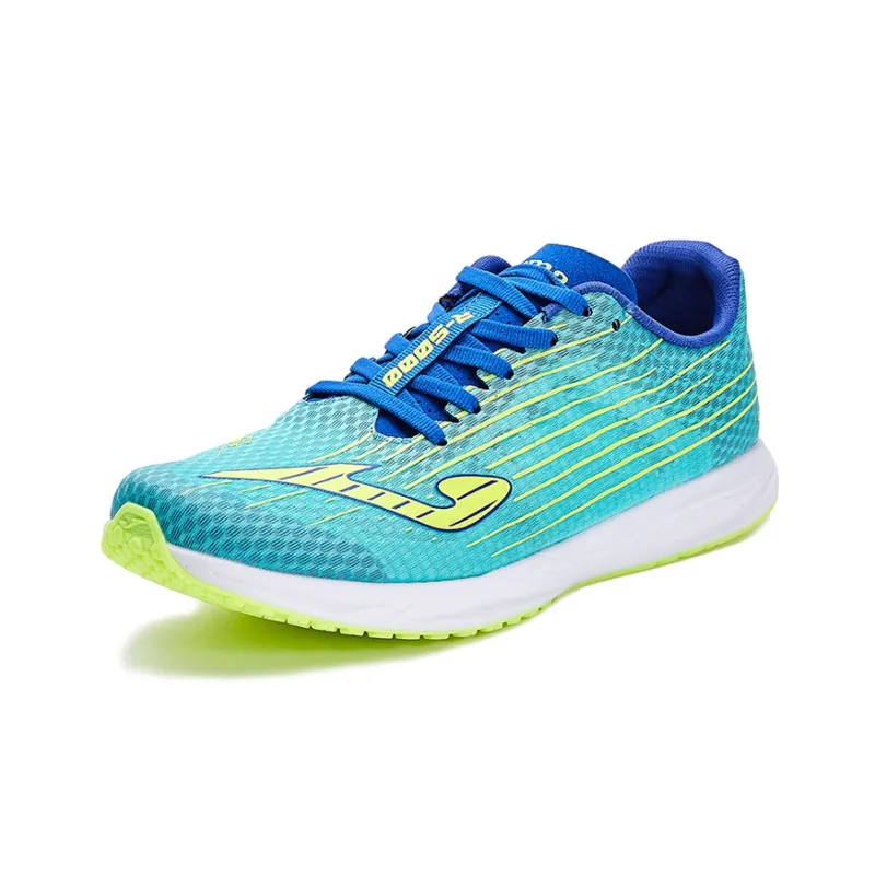 Joma Cushioning Abrasion Resistant Coverage Rebound Breathable Low Top Marathon Running Shoes Men's Blue Yellow-2