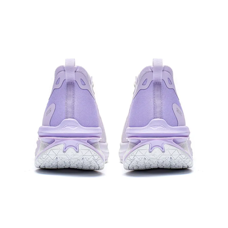 LiNing WuShi 5S 3.0 Slip Resistant, Abrasion Resistant, Breathable Low Top Running Shoes Women's Purple White-3