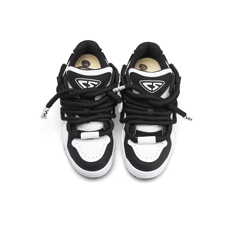 Cat&Sofa Dirty Braid Series Skateboarding Shoes Unisex Swag-2