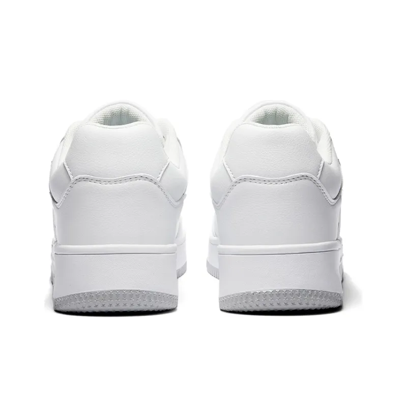 A1 Small White Shoes Coverage Wear-Resistant Lightweight Low-Top Skateboard Shoes Unisex-4