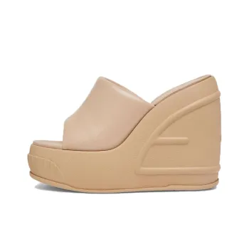 FENDI Slide Slippers 14cm Women's Pink