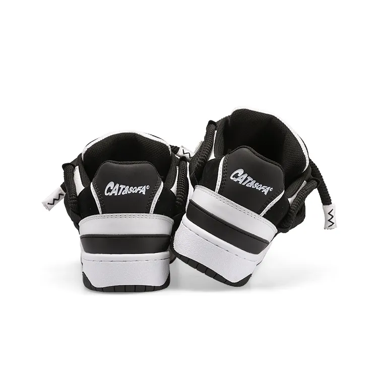 Cat&Sofa Dirty Braid Series Skateboarding Shoes Unisex Swag-3