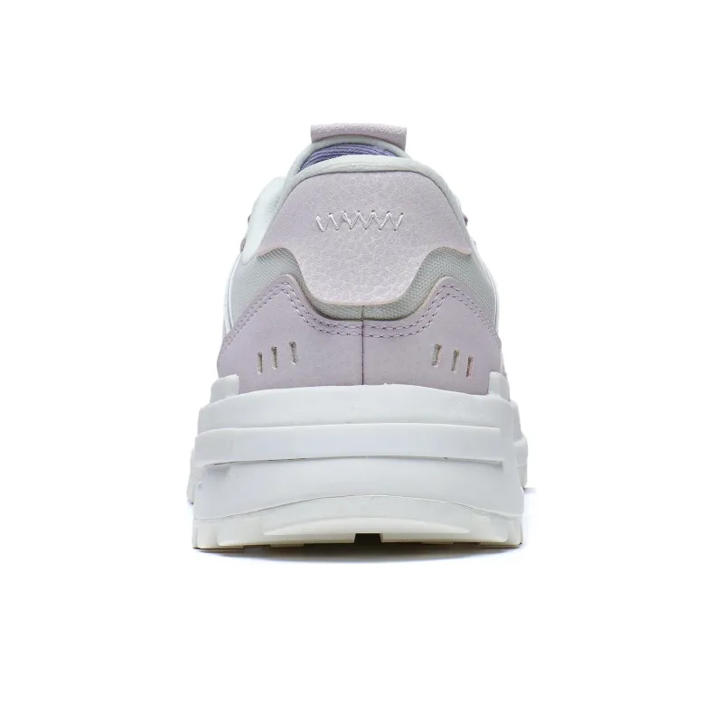 LiNing Wind Rider 2.0 Anti Slip Wear Resistant Low Top Sports Casual Shoes Women's White Gray Purple-5
