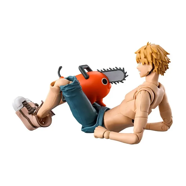 BANDAI SMP Kit Makes Pose Chainsaw Man Pochita PB Limited Model Kits 15cm-2