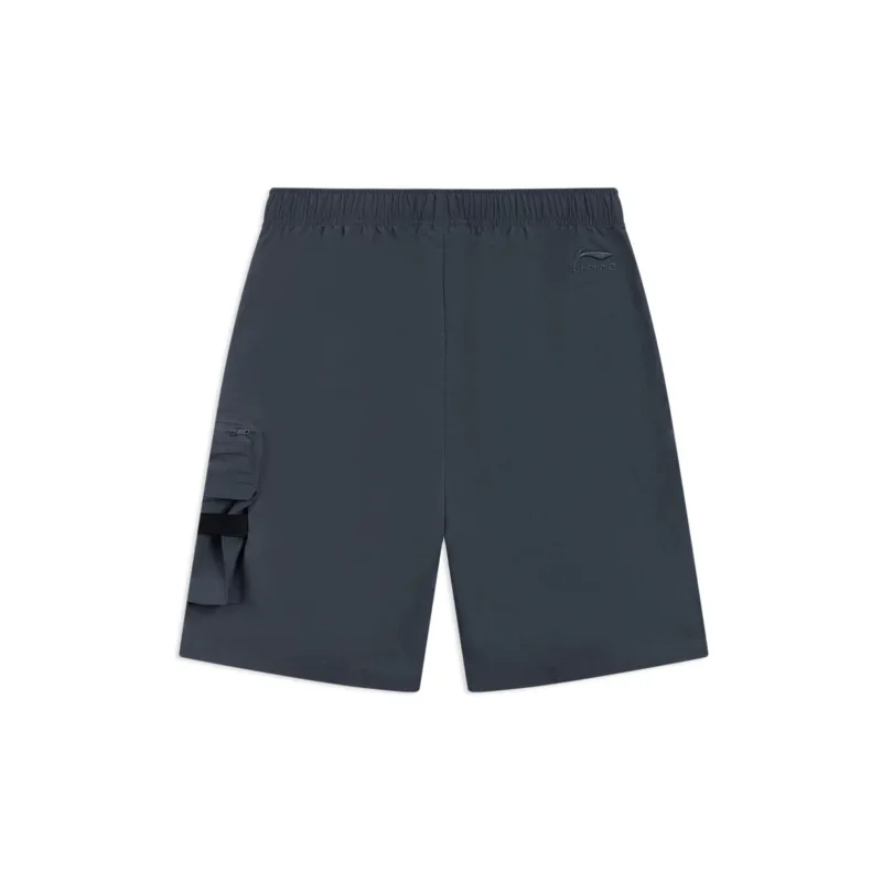 LINING CF Cargo Shorts Men Gray-1