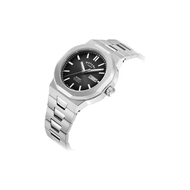 ROTARY Wrist Watch Mechanical Movement Black Dial Men's Watches-1