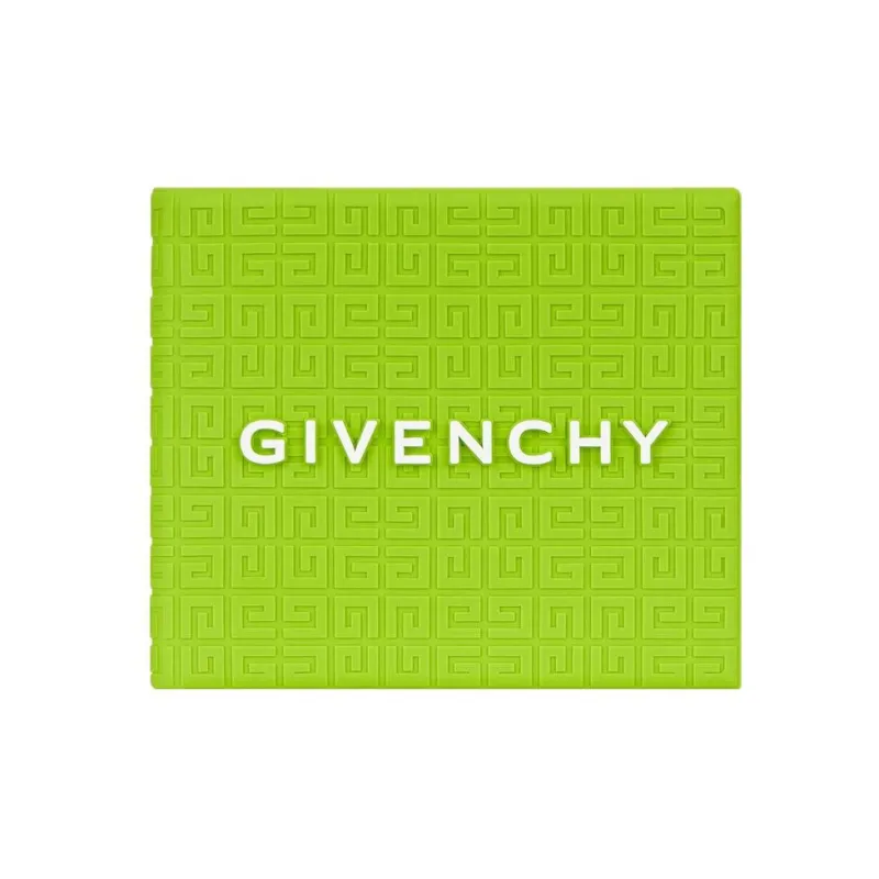 GIVENCHY Rubber Wallet Medium Size Men's Green-0