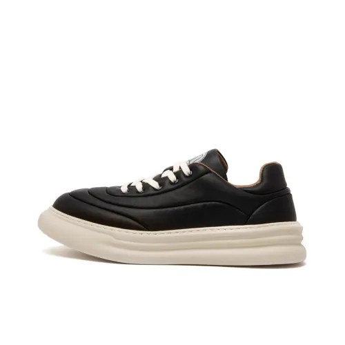 Anthony Miles Stylish Skateboarding Shoes Men's Black